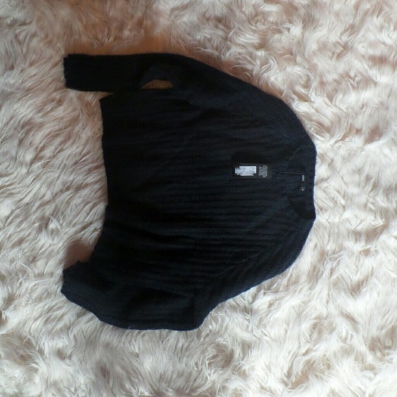 NWT Canifa Dark Blue Crew Neck Pullover Sweater - Picture 4 of 5